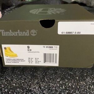 Timberland premium 6in waterproof wheat nubuck